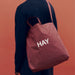 Grid Crossover Bag - HAY
