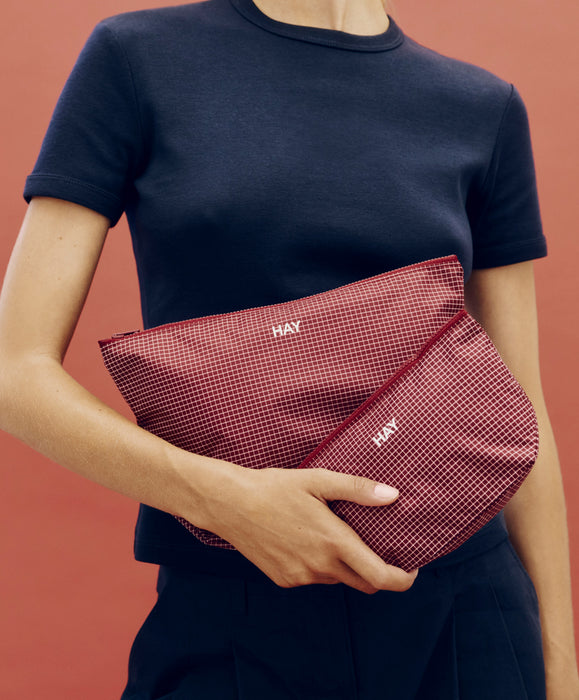 Grid Pouch - HAY