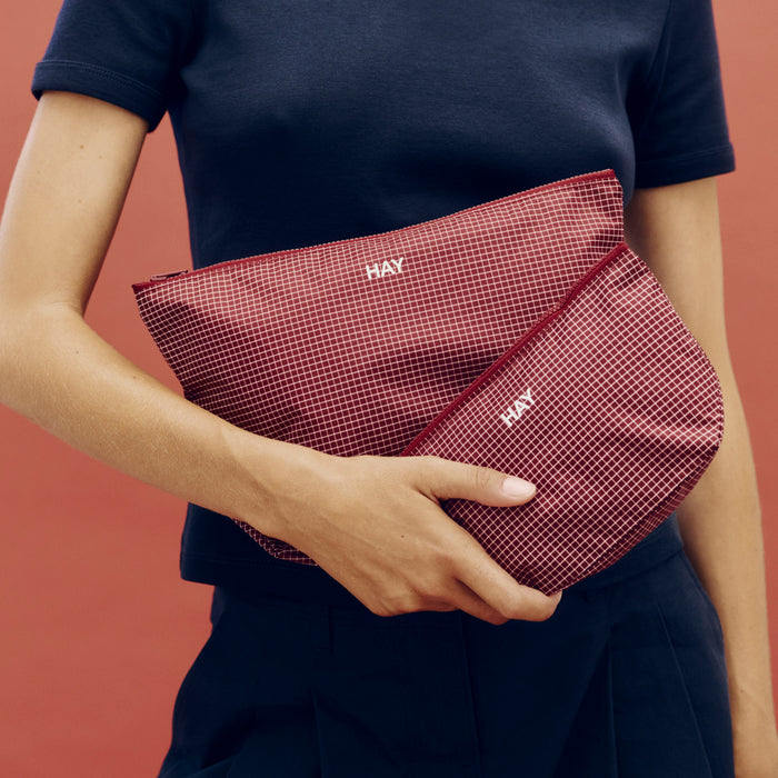 Grid Pouch - HAY