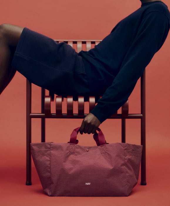 Grid Weekend Bag - HAY