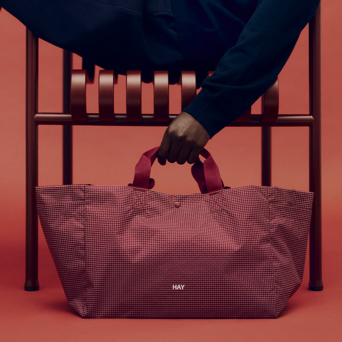 Grid Weekend Bag - HAY