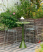 Hee Bar stool Sled base H75 Standard glider - HAY