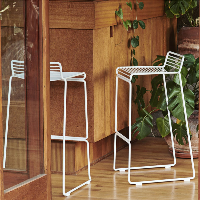 Hee Bar stool Sled base H75 Standard glider - HAY