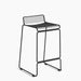 Hee Bar stool Sled base H75 Standard glider - HAY