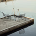Hee Lounge Sled base Standard glider - HAY