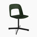Layout Chair 131 Polished aluminium 4 star swivel base Standard glider - HAY