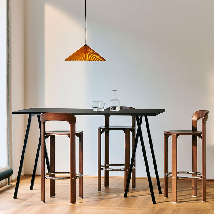 Loop Stand Table High Black powder coated steel frame - HAY