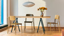 Loop Stand Table Black powder coated steel frame - HAY