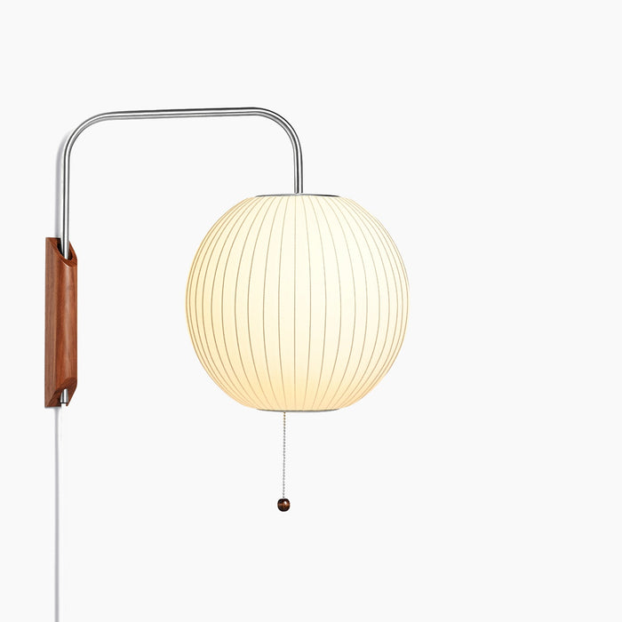 Nelson Cigar Wall Sconce Cabled - HAY