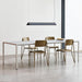 NO Table Light grey 4 leg frame - HAY