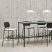 NO High Table Charcoal 4 leg frame - HAY
