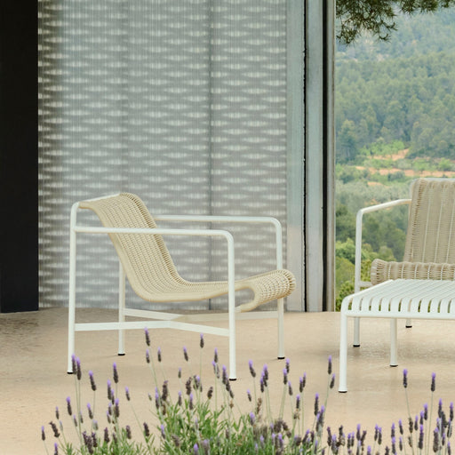Palissade Cord Lounge Chair Low - HAY
