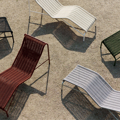Palissade Cord Chaise Longue - HAY