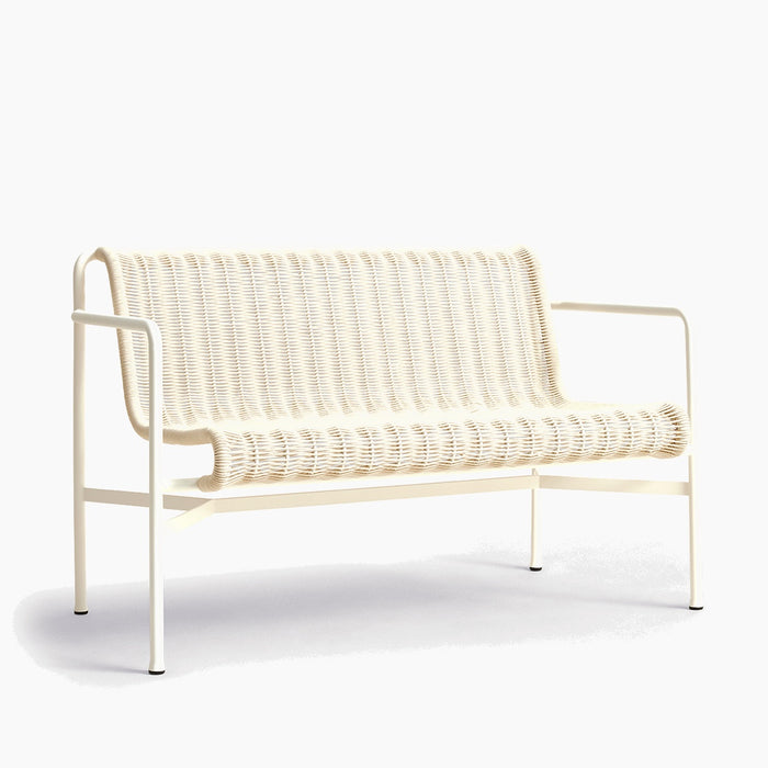 Palissade Cord Dining Bench w. armrest - HAY