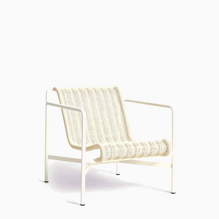 Palissade Cord Lounge Chair Low - HAY