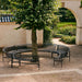 Palissade Park Dining Bench Out/Out starter set Set of 2 - HAY