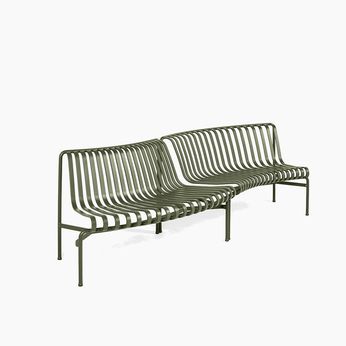 Palissade Park Dining Bench In/In starter set Set of 2 - HAY