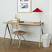 Pyramid 01 Table Black powder coated steel frame - HAY
