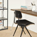 Pyramid 01 Table Beige powder coated steel frame - HAY