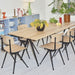 Pyramid 02 Table Black powder coated steel frame - HAY