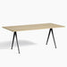 Pyramid 02 Table Black powder coated steel frame - HAY