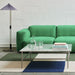 Rebar Coffee table Alabaster powder coated steel frame - HAY
