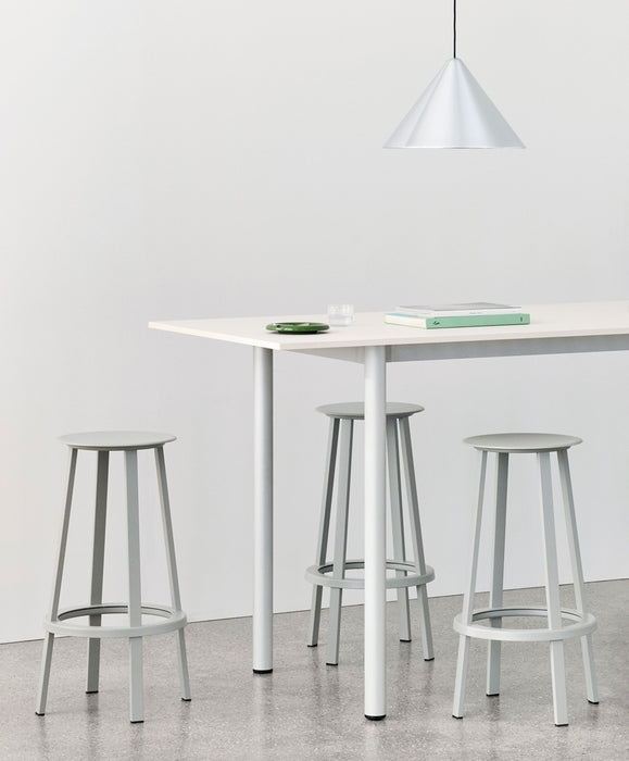 Revolver Bar Stool Low H65 Standard glider - HAY