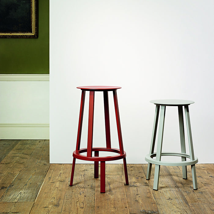 Revolver Bar Stool High H76 Standard glider - HAY