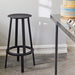 Revolver Bar Stool Low H65 Standard glider - HAY