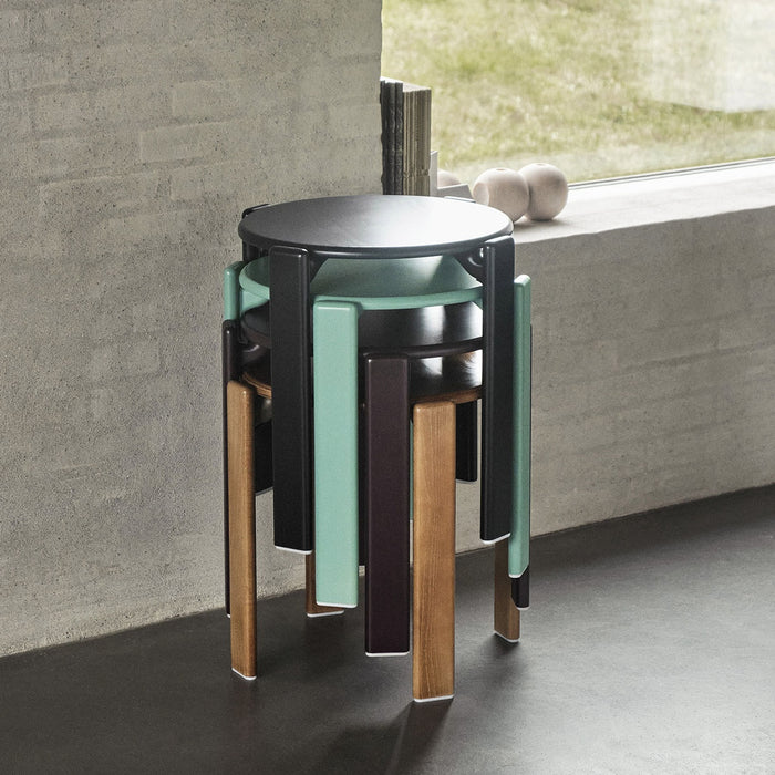 Rey Stool 4 leg base Standard glider - HAY