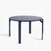 Rey Table Slate blue water-based lacquered beech frame - HAY