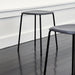 Soft Edge70 Fall red powder coated steel 4 leg base Standard glider - HAY