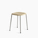 Soft Edge70 Soft grey powder coated steel 4 leg base Standard glider - HAY
