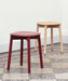 Soft Edge72 Water-based lacquered solid oak 4 leg base Standard glider - HAY