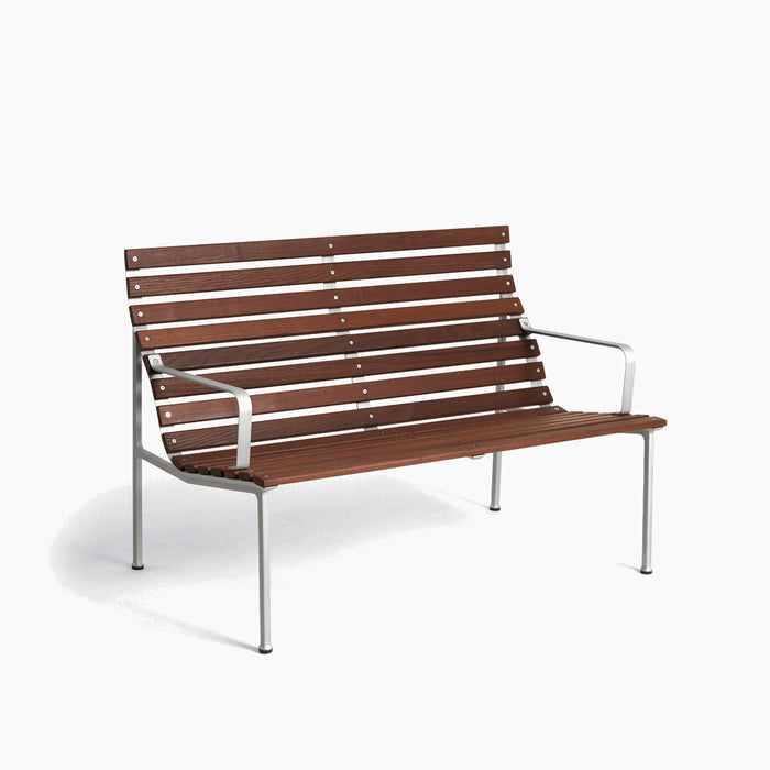 Traverse Lounge Bench w. arm - HAY