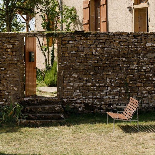 Traverse Lounge Bench w. arm - HAY