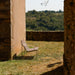 Traverse Lounge Bench w. arm - HAY
