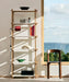 Woody Shelving Soaped oak frame 2.0 - HAY