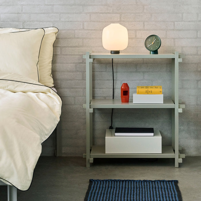 Woody Shelving Smokey grey beech frame 2.0 - HAY