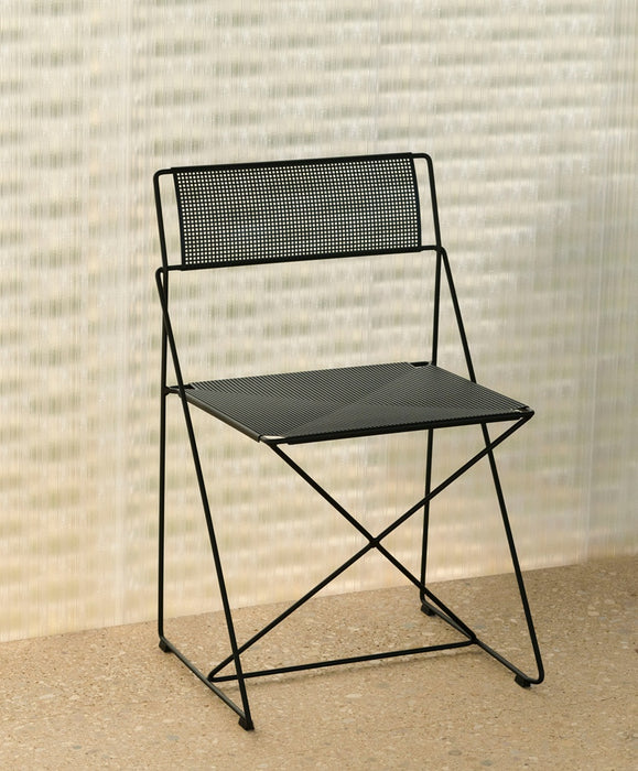 X-Line Chair Pale linden powder coated steel base 2.0 - HAY