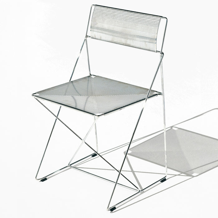 X-Line Chair Chromed base Indoor - HAY