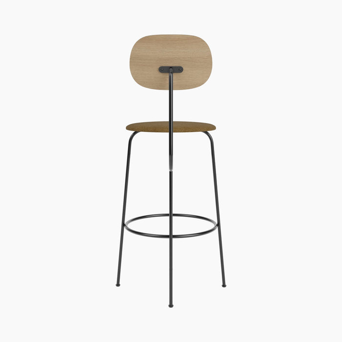 Afteroom Bar Chair Plus, Seat Upholstered - Natural Oak | Audo Bouclé 06