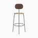 Afteroom Bar Chair Plus, Seat Upholstered - Dark Stained Oak | Audo Bouclé 02