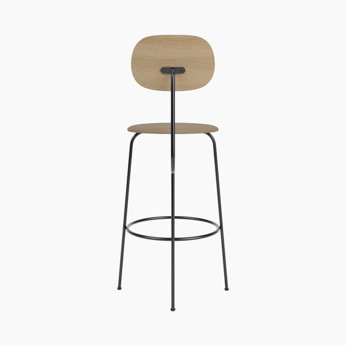 Afteroom Bar Chair Plus, Seat Upholstered - Natural Oak | Sierra 1611
