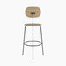 Afteroom Bar Chair Plus, Seat Upholstered - Natural Oak | Sierra 1611