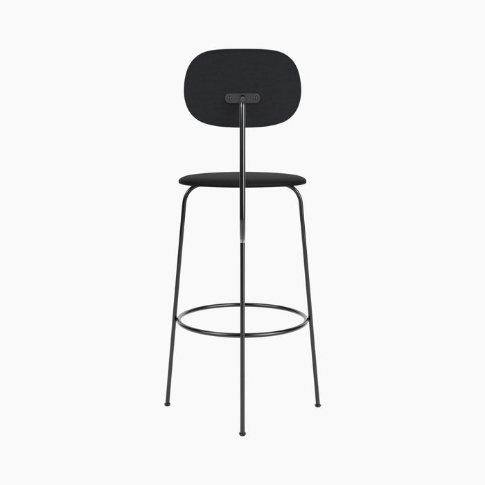 Afteroom Bar Chair Plus, Seat Upholstered - Black Painted Ash | Sierra 1001