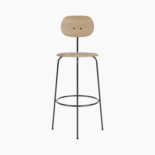 Afteroom Bar Chair Plus, Veneer - Natural Oak