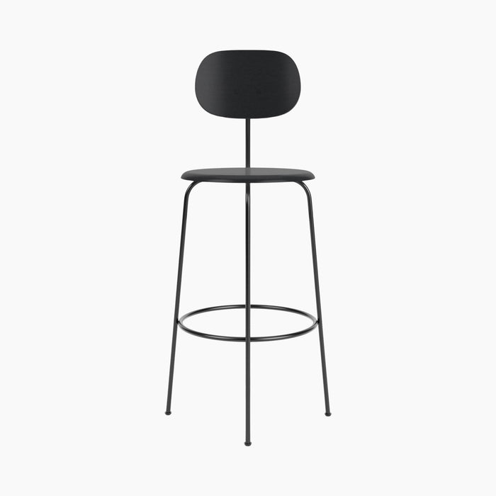 Afteroom Bar Chair Plus, Veneer - Black Painted Ash