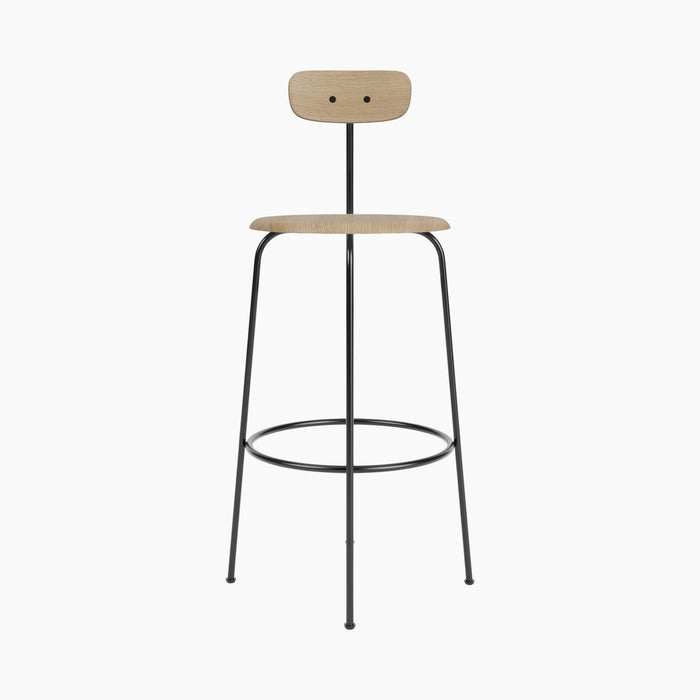 Afteroom Bar Chair, Veneer - Natural Oak
