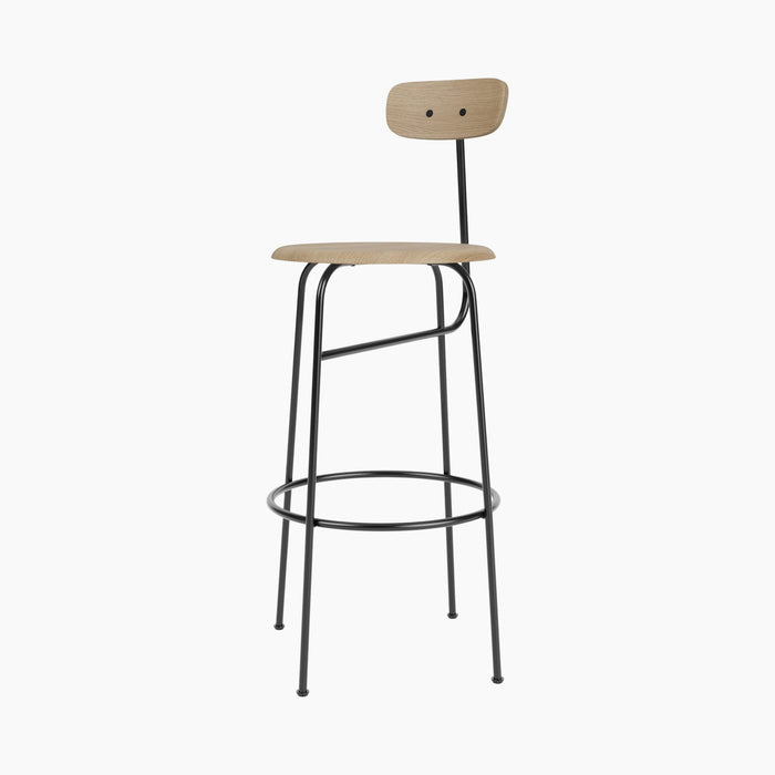 Afteroom Bar Chair, Veneer - Natural Oak